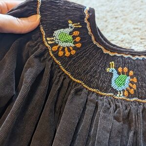 Royal Child corduroy girls long sleeve dress